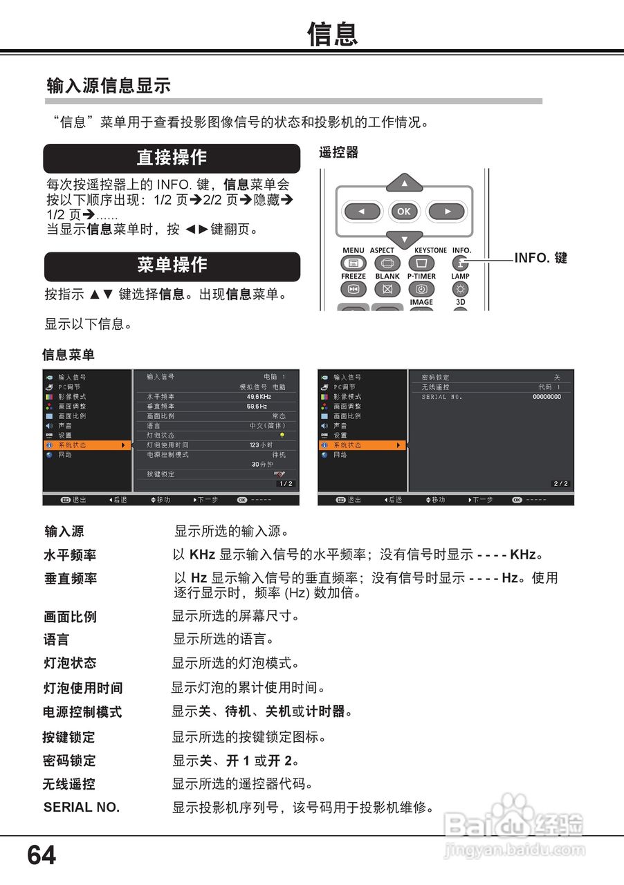 佳能 LV-8235投影机说明书:[7]