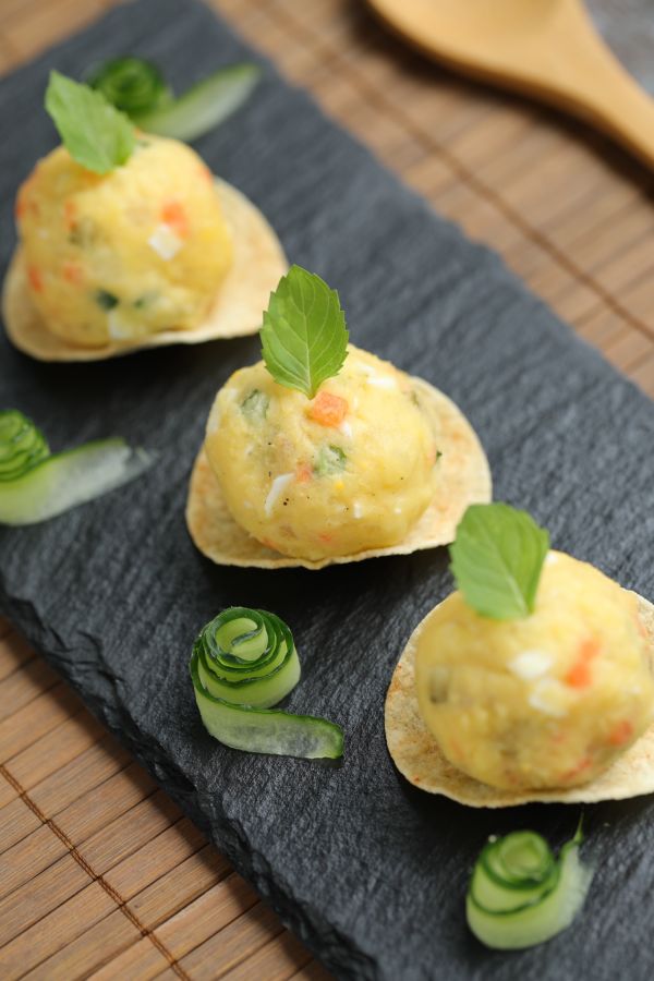 日式土豆沙拉球