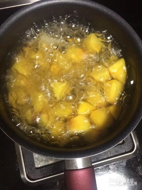 黄桃果冻的做法