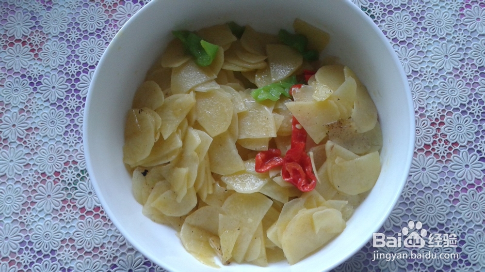 辣椒炒土豆片的做法