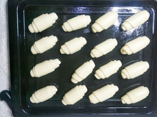 柔软拉丝牛角面包