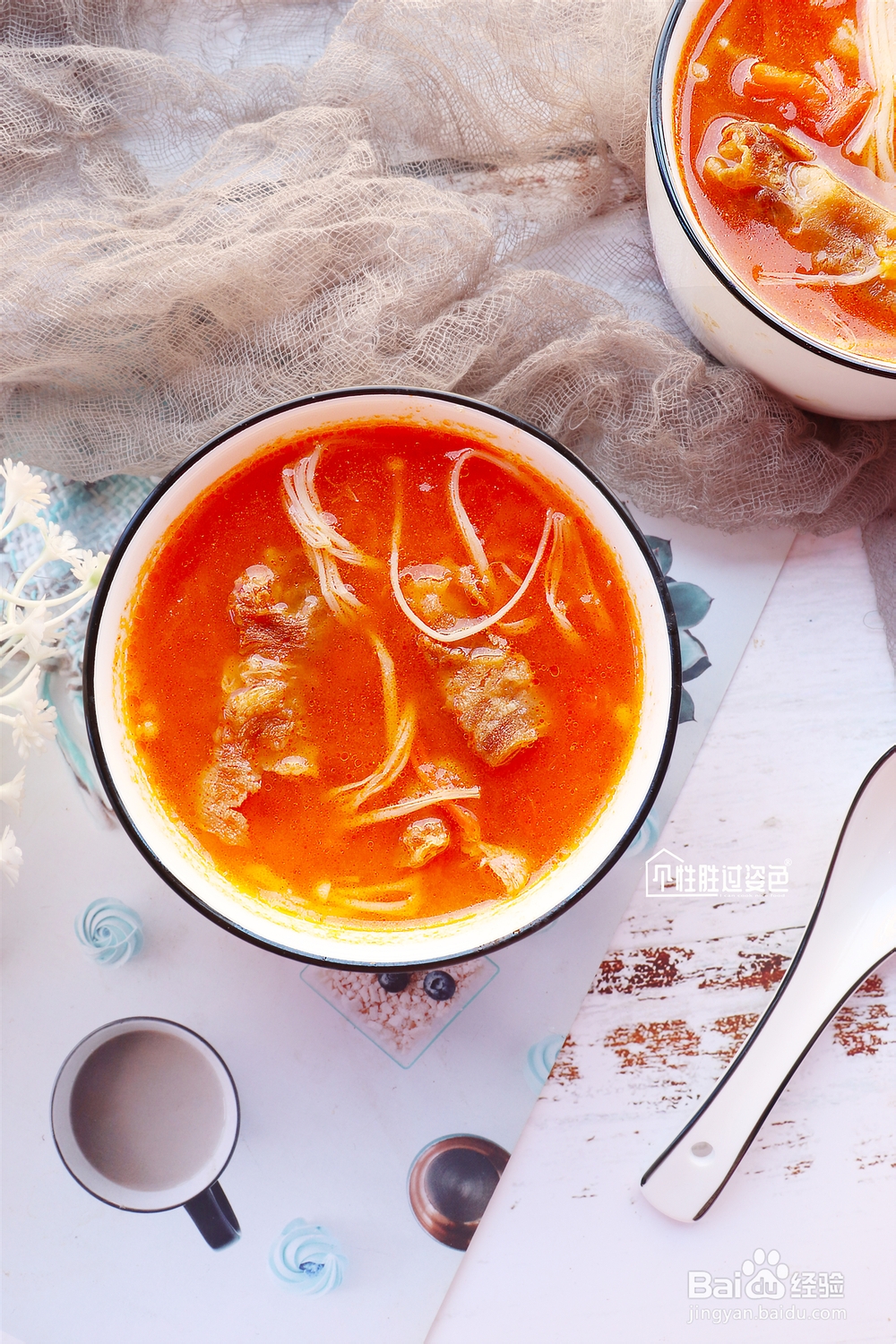 每日美食-番茄肥牛汤的做法