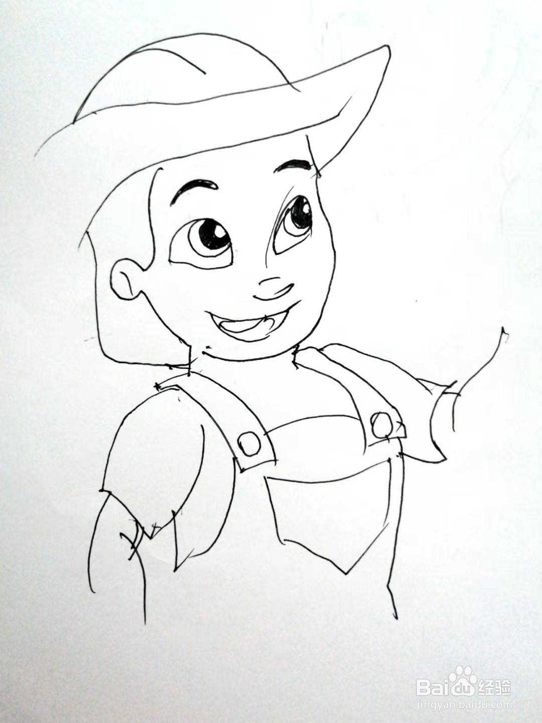 汪汪队立大功里的农夫怎么画