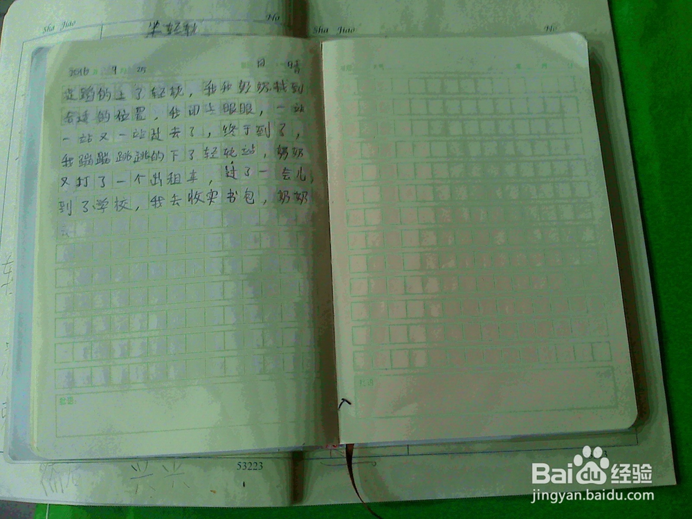 老年人怎样引导住校二年级孩子写周记