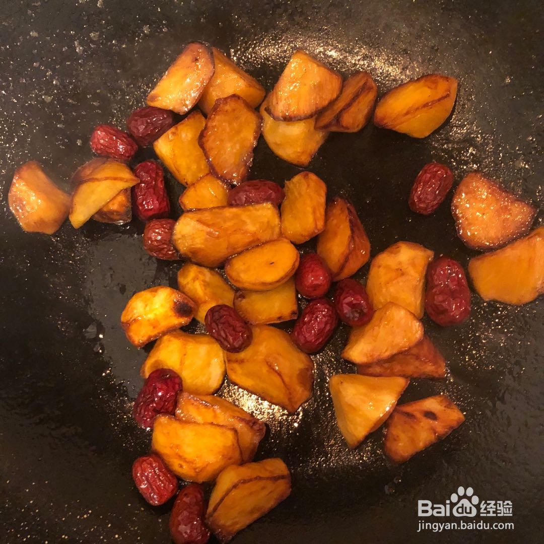 一人食:拔丝红薯的家常做法