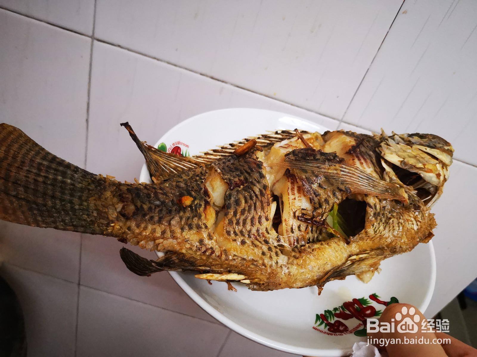 浇汁红烧福寿鱼