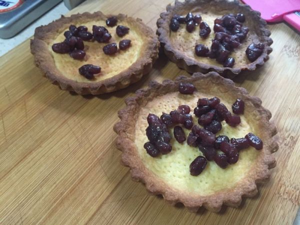 卡仕达抹茶红豆挞