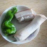 怎么做干煸五花肉杏鲍菇