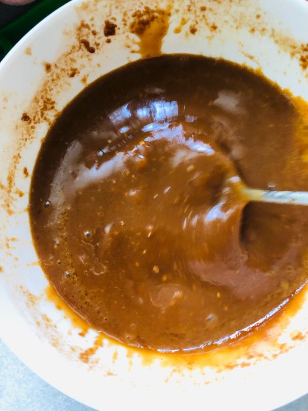 爆浆蓝莓布朗尼蛋糕