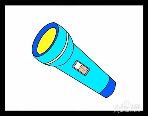 怎么画手电筒简笔画
