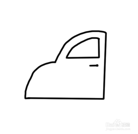 车辆简笔画：皮卡