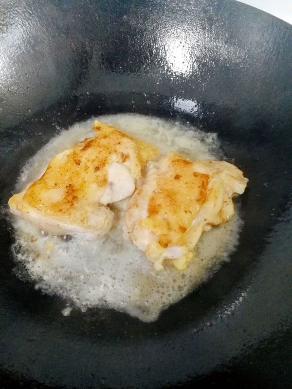 黑椒鸡腿海苔包饭