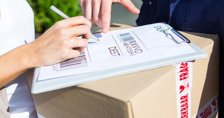 快递显示是拍照签收，怎么样可以看到照片