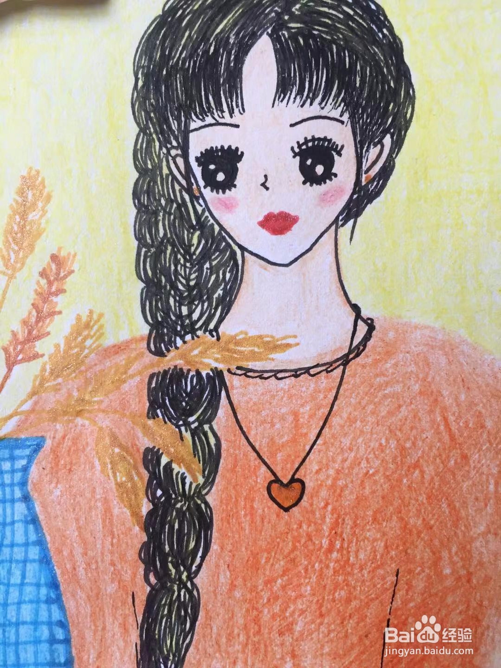 dxdll手绘之花店女孩