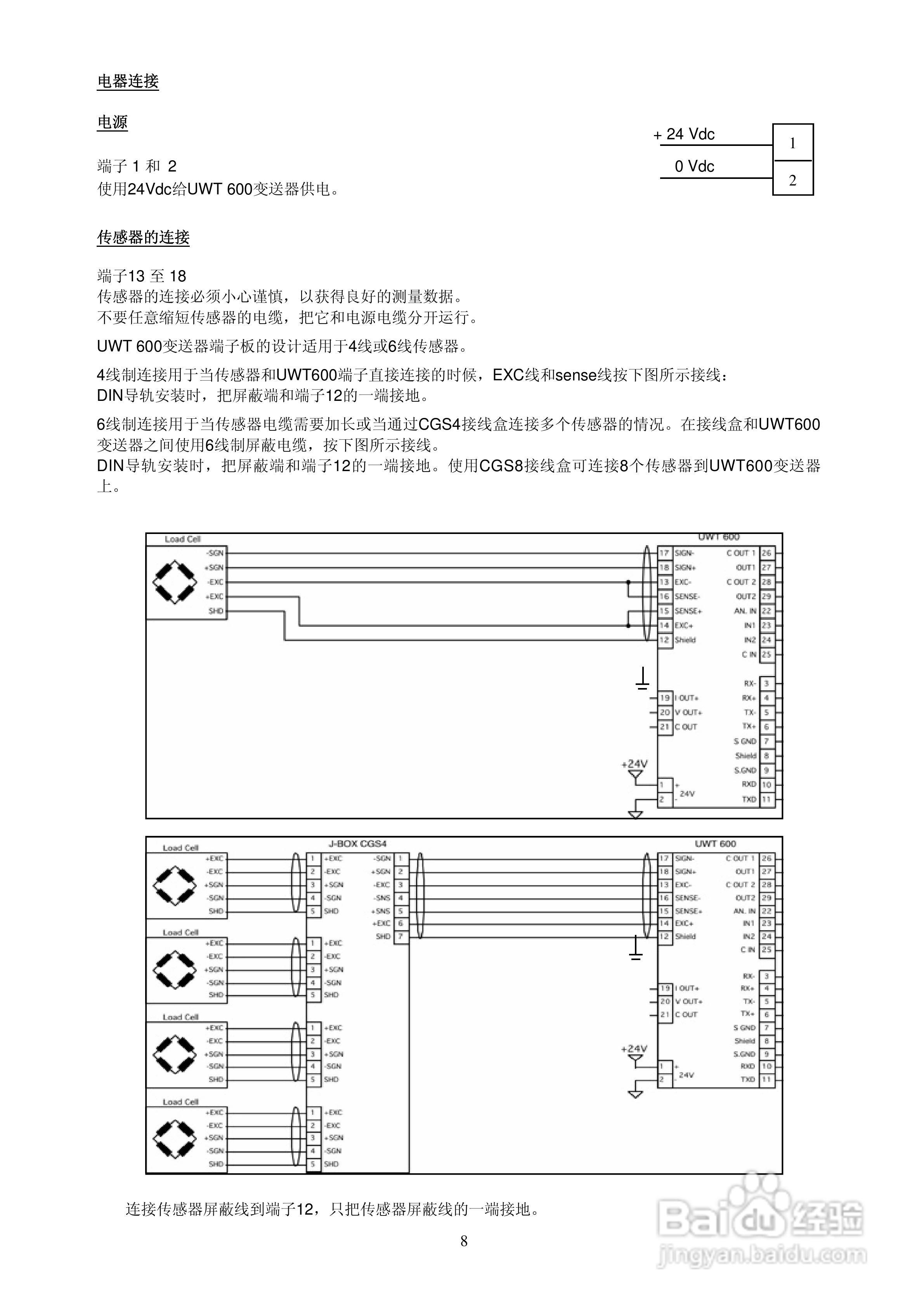 UWT600称重变送器说明书:[1]
