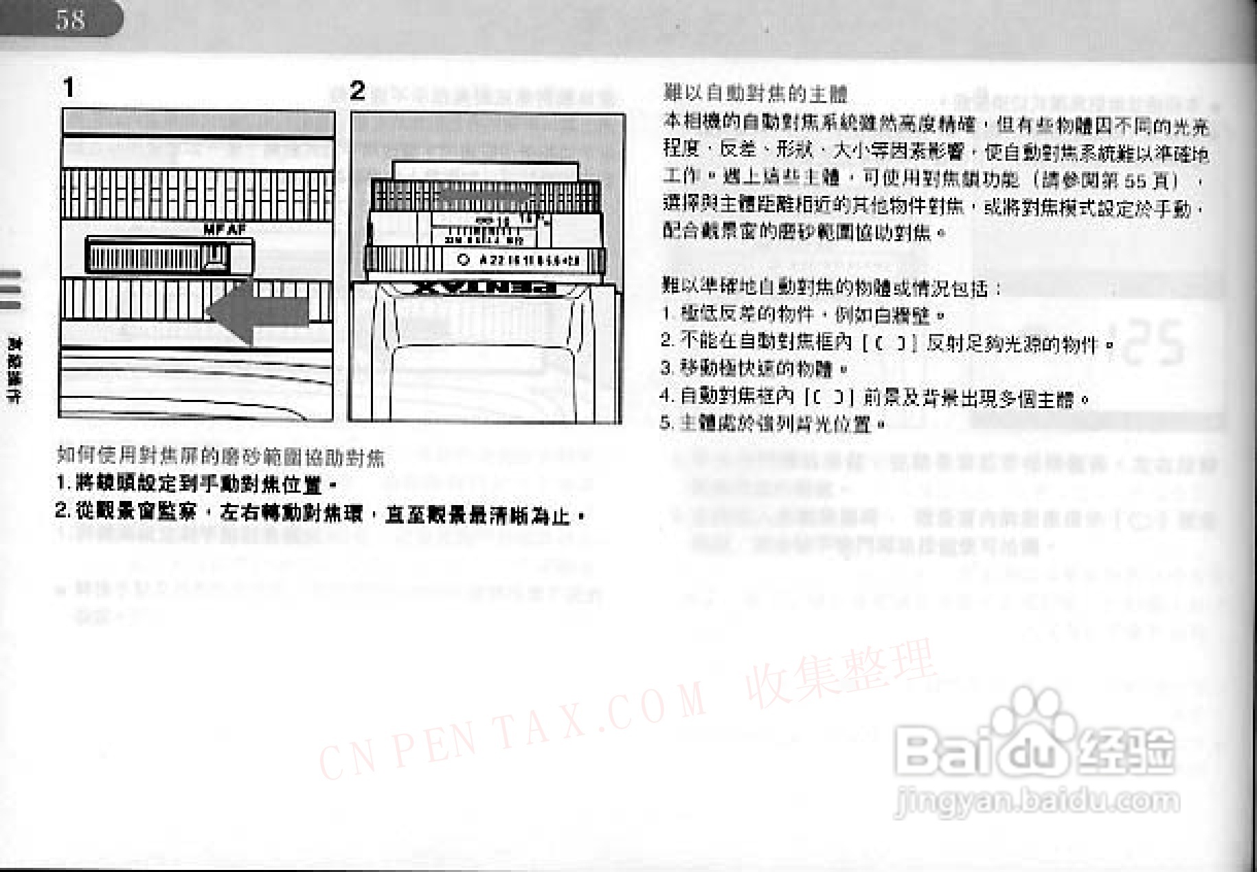 宾得Pentax 645n数码相机使用说明书:[7]