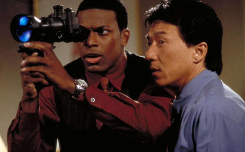 成龙和外国黑人演的电影有什么