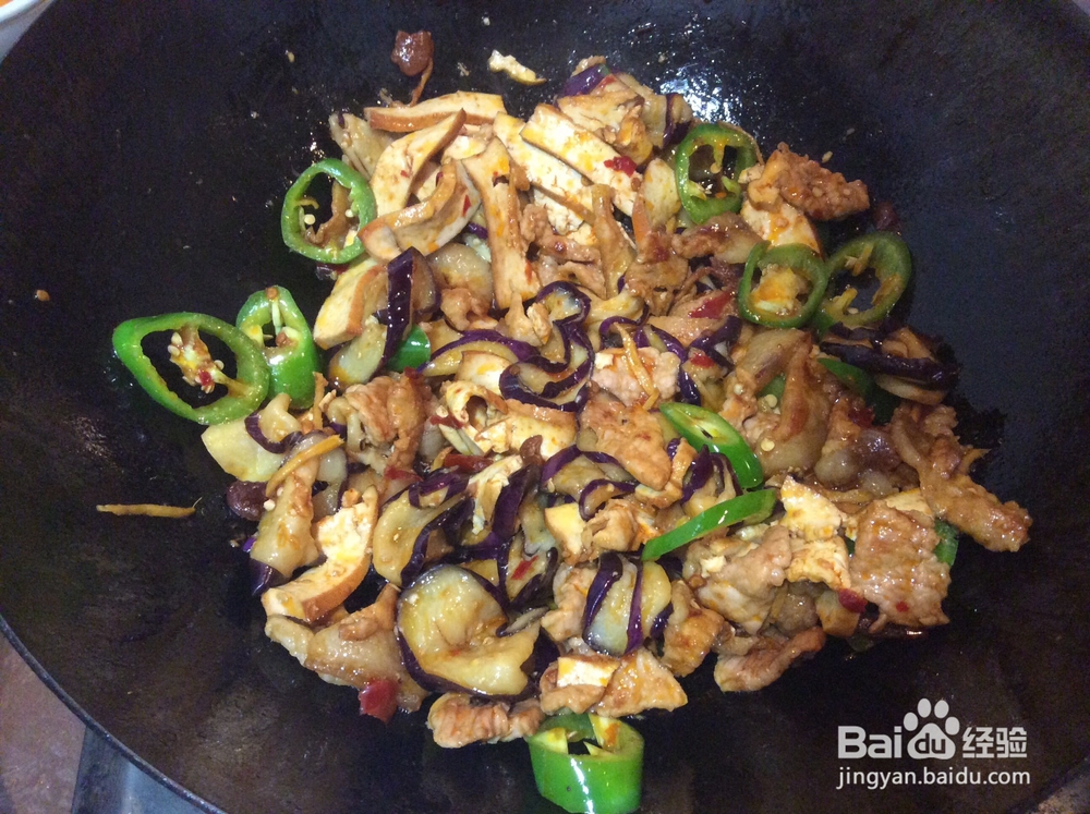 茄子炒肉怎样做好吃？茄片小炒肉