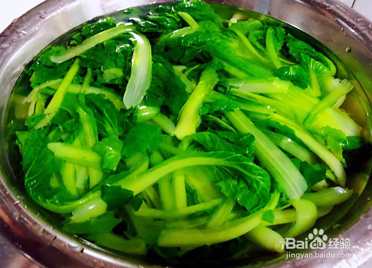 蒜蓉小白菜的做法