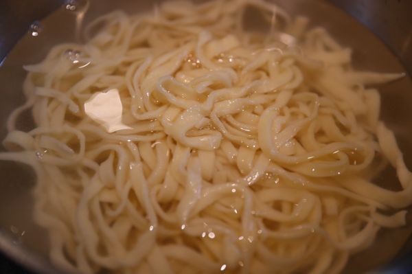 茄丁时蔬鸡蛋拌面