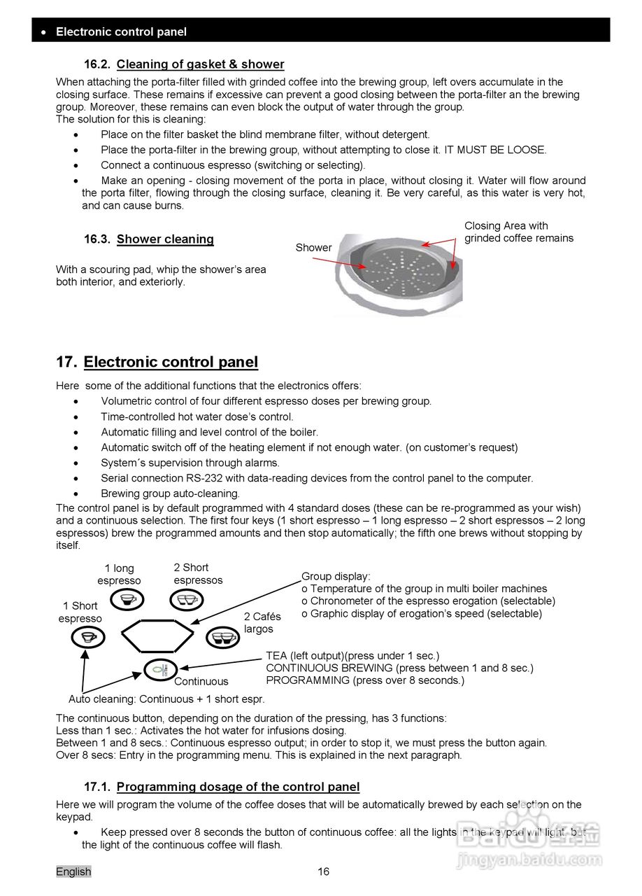 Expobar.Diamant钻石系列咖啡机操作使用说明书:[2]