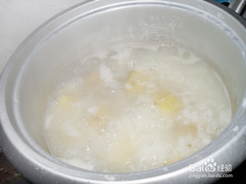 宝宝的花样早餐——红薯姜片粥