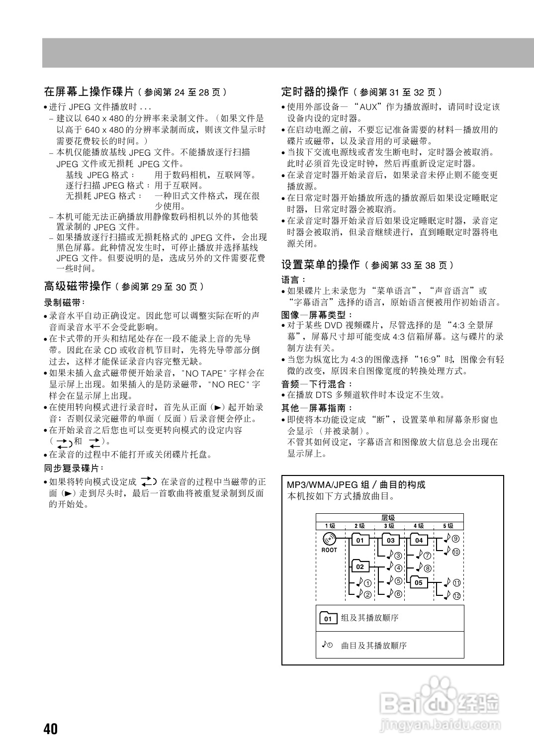 胜利者迷你音响UX-P450型使用说明书:[3]