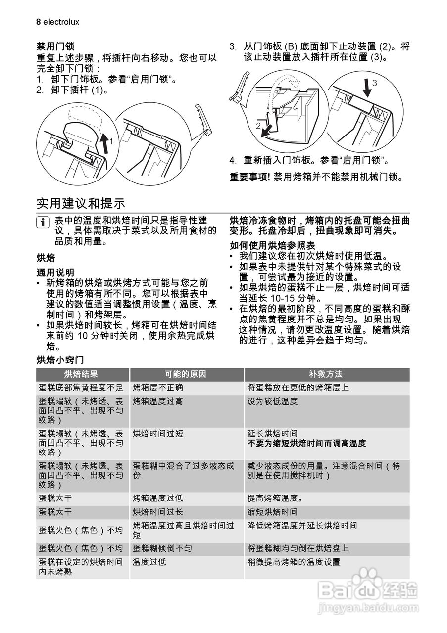 Electrolux EOB43100烘烤箱用户手册:[1]