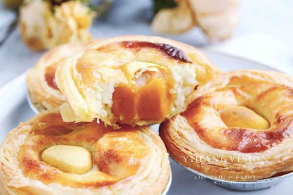 糯心南瓜麻薯蛋挞