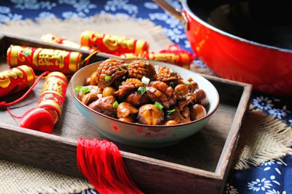 红红火火鲍鱼栗子鸡