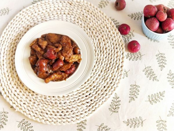 柚子山楂锅包肉