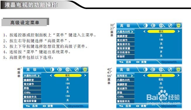 创维32E70RG液晶彩电使用说明书：[5]