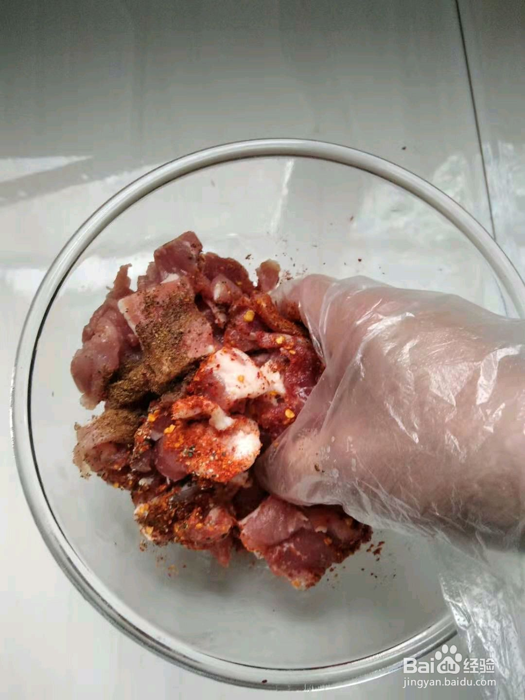 好运连连牙签肉的做法