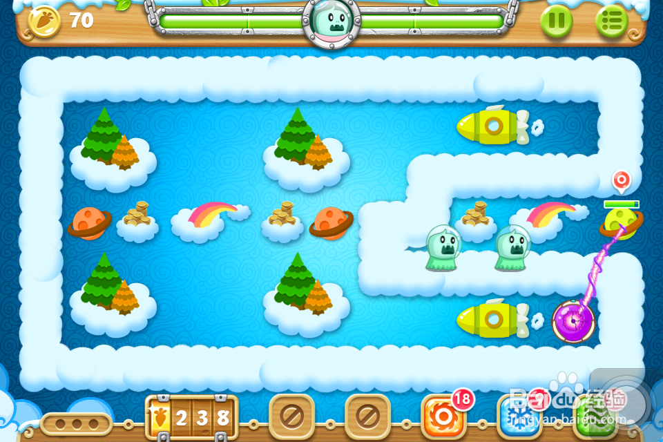 保卫萝卜2 金萝卜攻略：[52]52