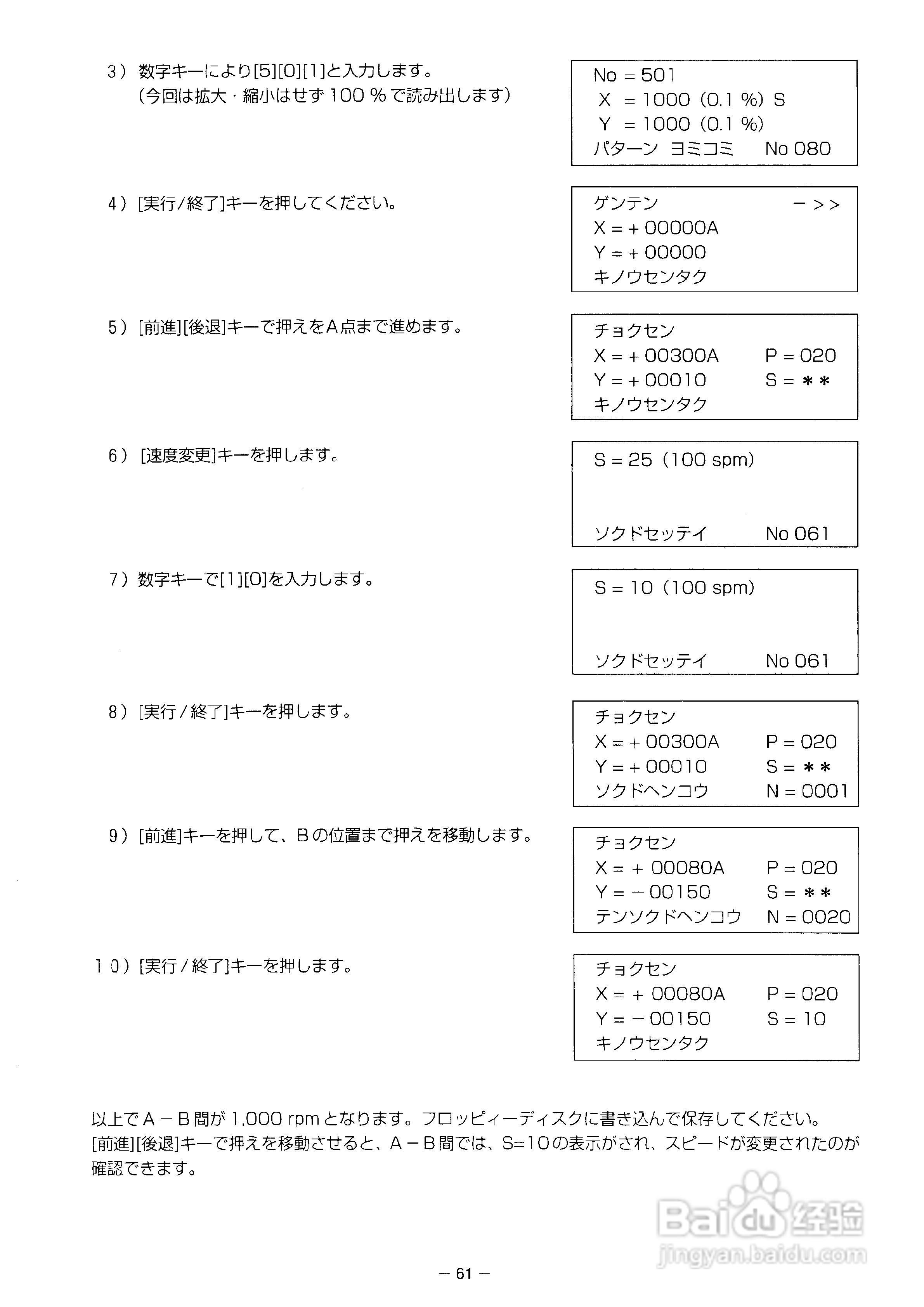 JUKI AMS-2150D花样机使用说明书:[8]