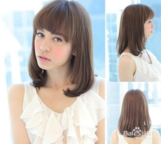 日系精致小V脸发型 紧贴时尚潮流