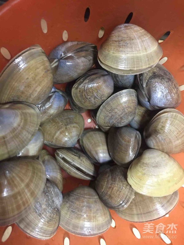 白灼贝类的做法