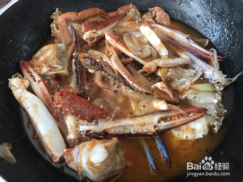 海鲜教程-年糕炒螃蟹