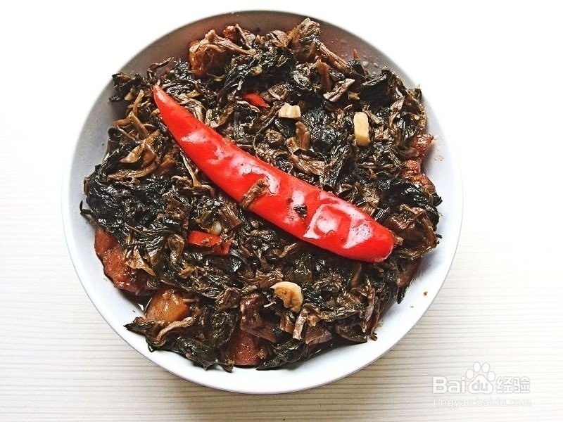 怎样做出家常菜系列之梅干菜扣肉