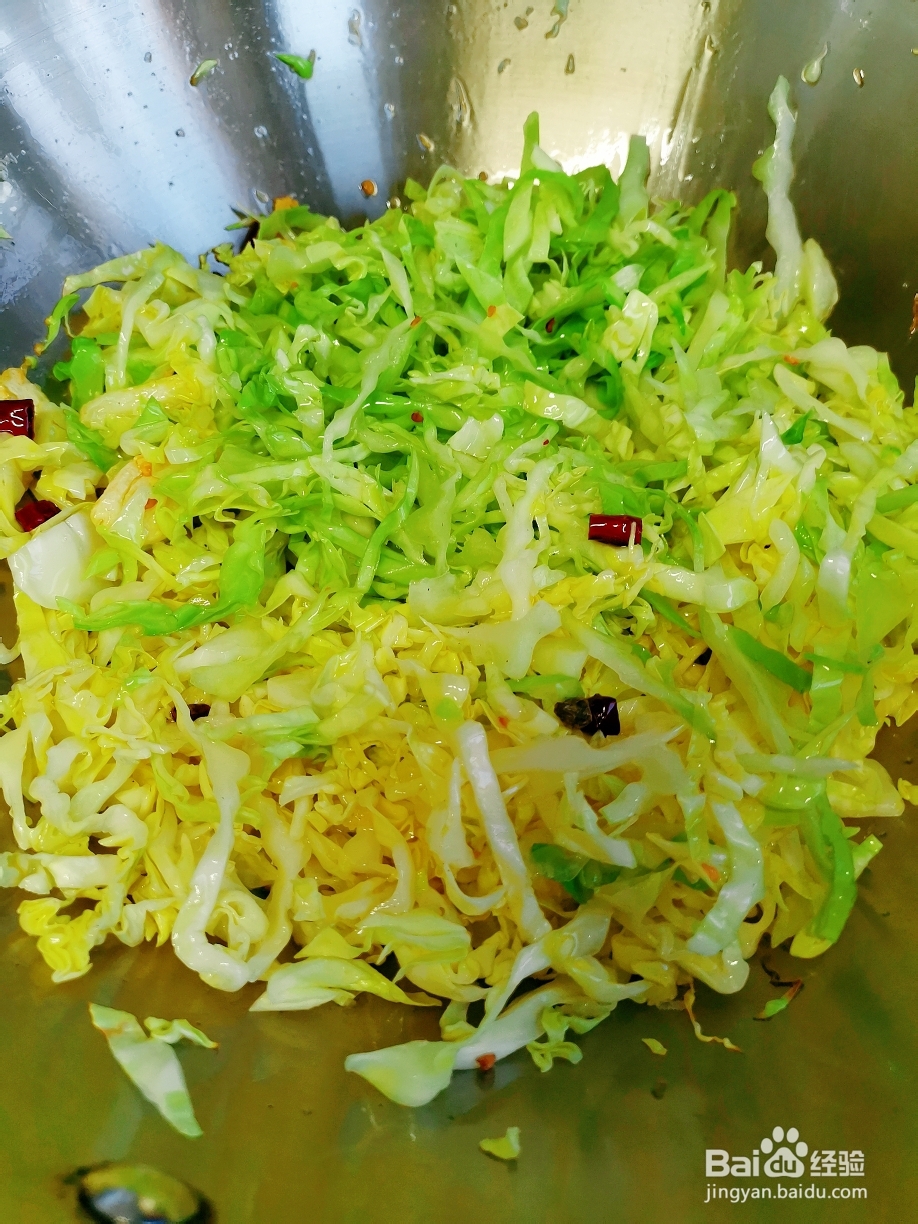 酥到掉渣的圆白菜炒粉丝