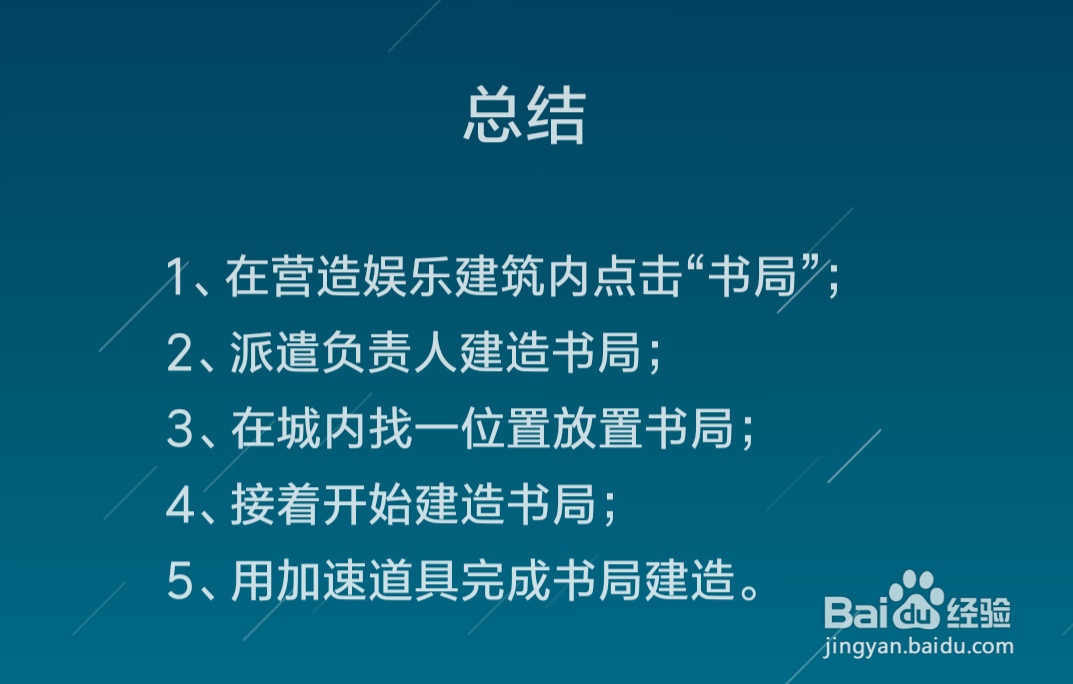 江南百景图书局怎么建造