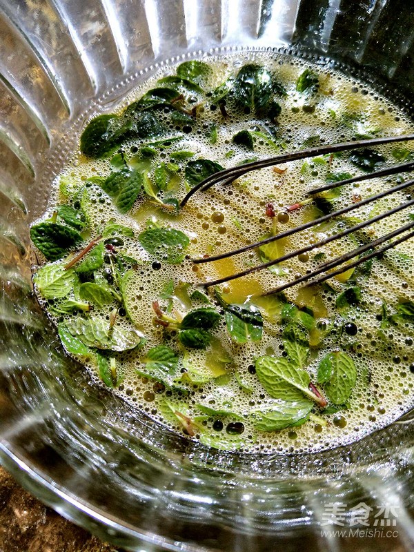 薄荷鸡蛋卷的做法