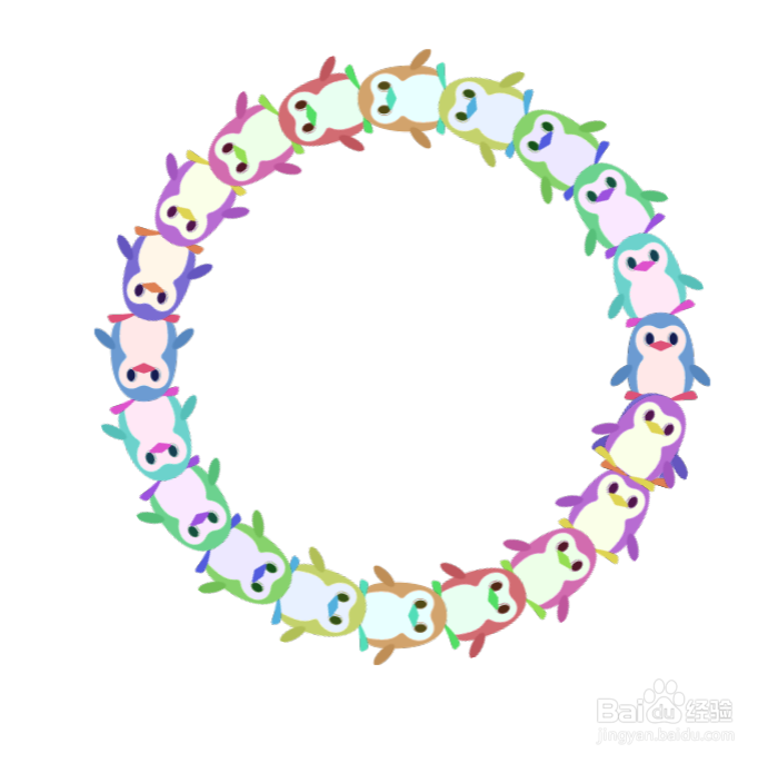 在scratch3.0中使用克隆的方法绘制圆圈图形