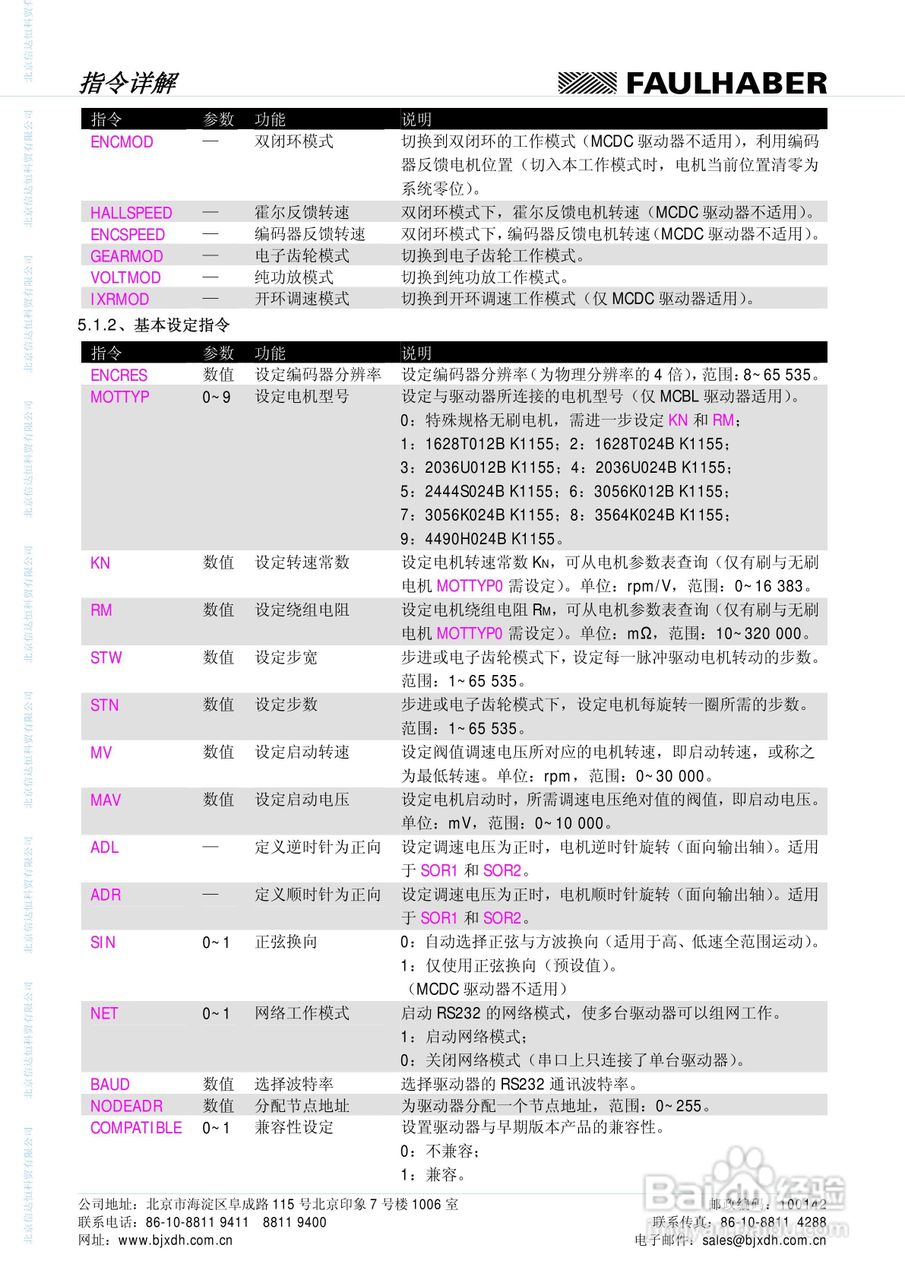 FAULHABER伺服控制单元3564K024B CS运动控制器MCBL :[5]