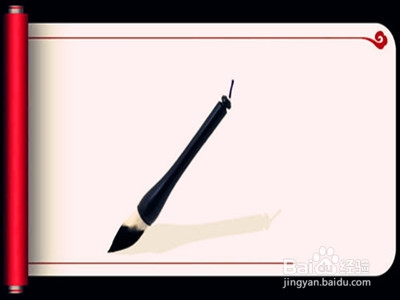 欧式卡通绘画中使用的黑白笔