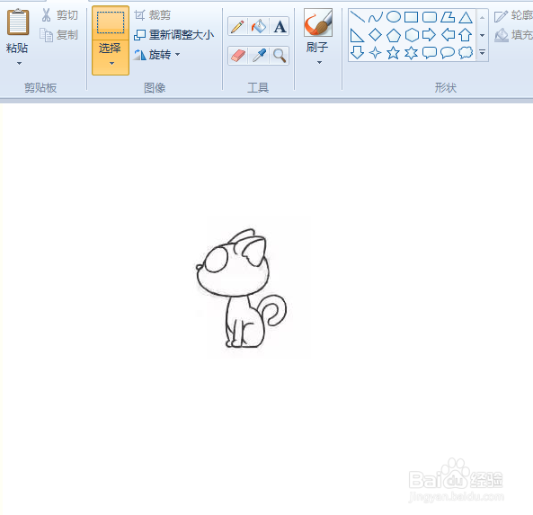 魔女宅急送小猫简笔画2