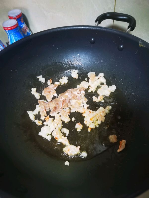 五彩鲜蔬肉粒烤面