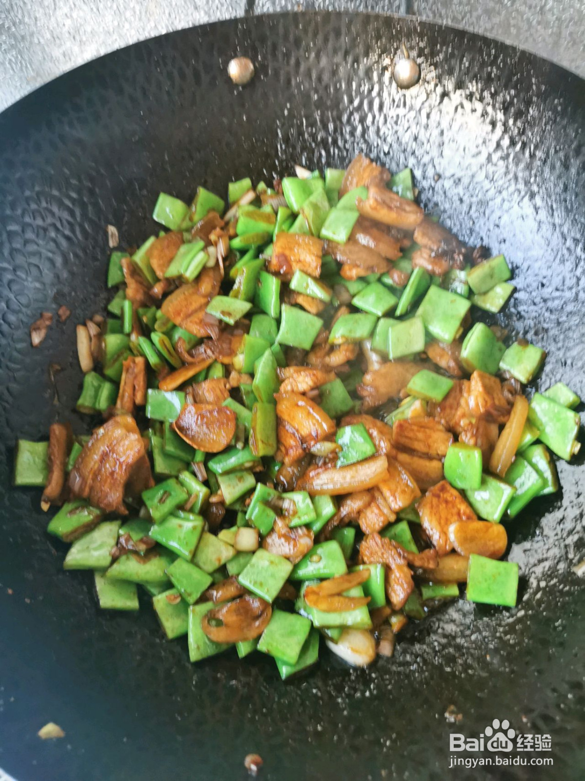 家庭版豆角焖面的做法