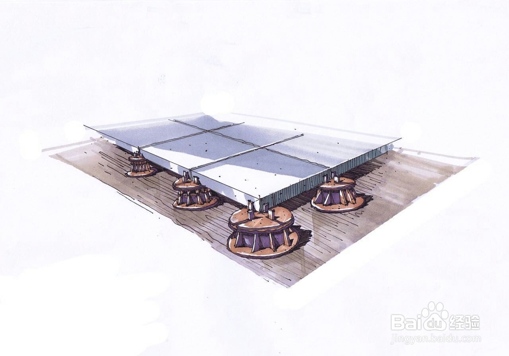 万能支撑器的安装方法(附带详细的手绘图)