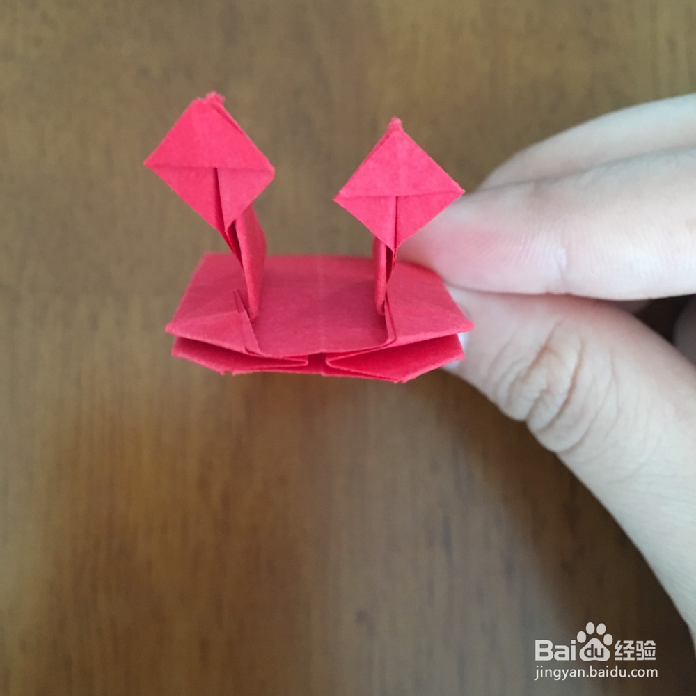 折纸图解教程——“会说话的螃蟹”